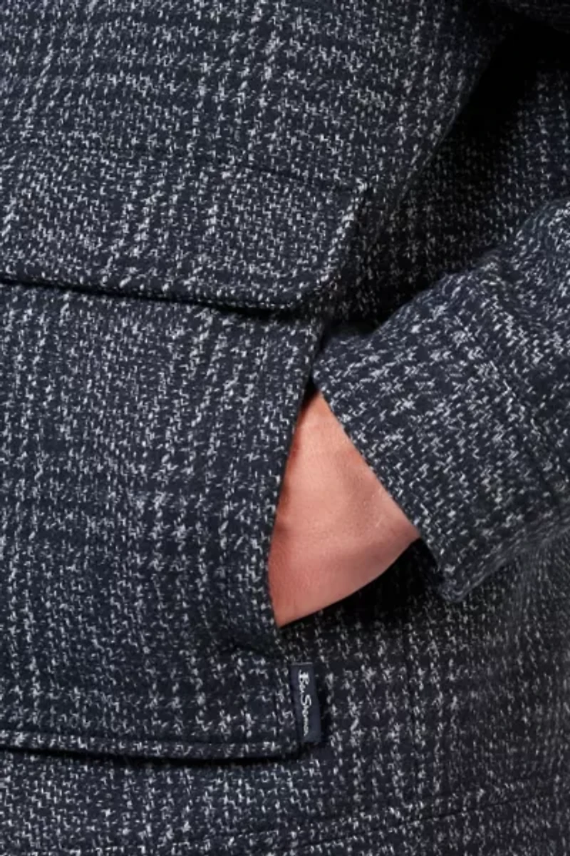 Ben Sherman Wool Harrington Jacket
