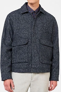 Ben Sherman Wool Harrington Jacket