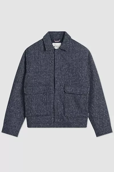 Ben Sherman Wool Harrington Jacket