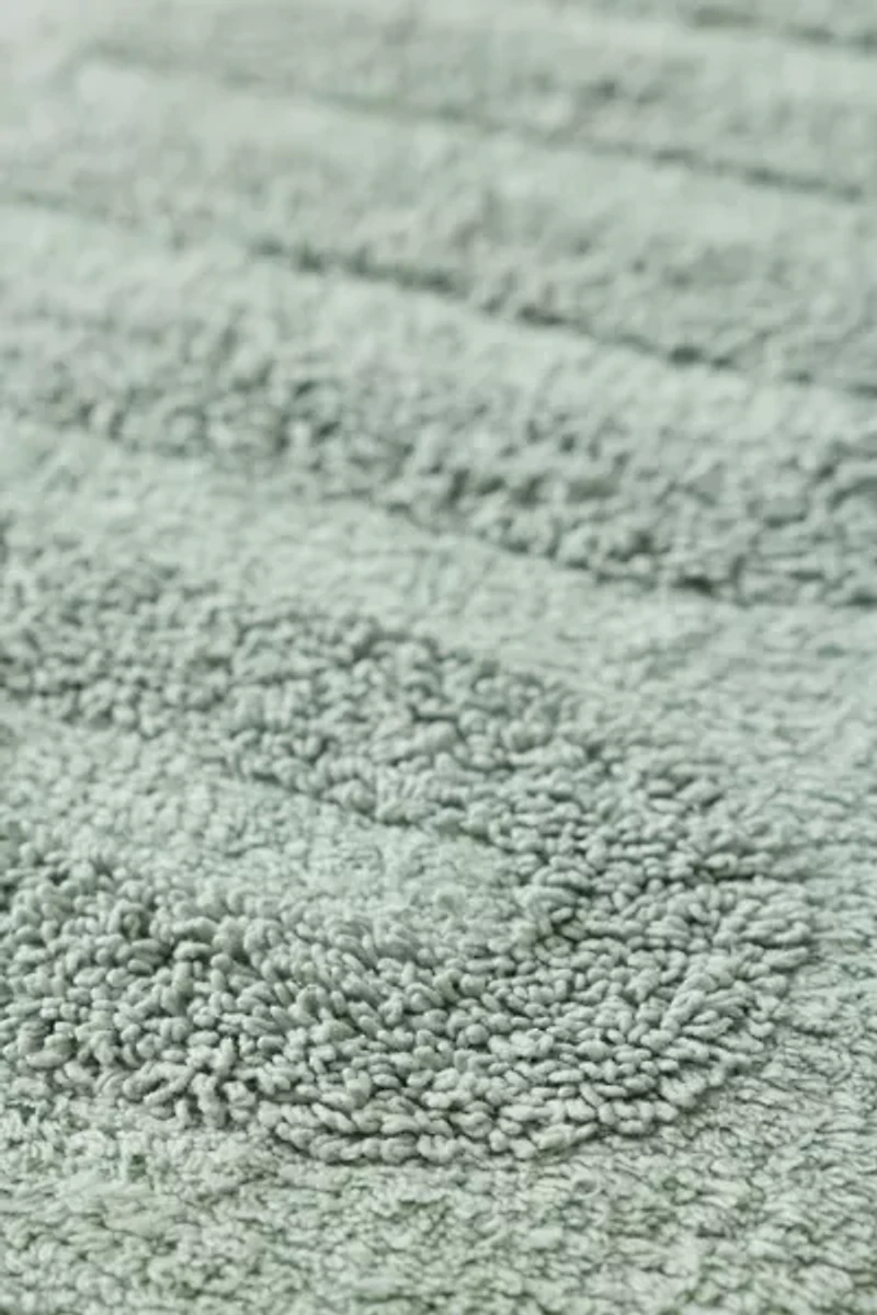 Looped Squiggle Runner Tufted Bath Mat