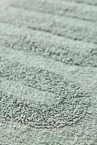 Looped Squiggle Runner Tufted Bath Mat