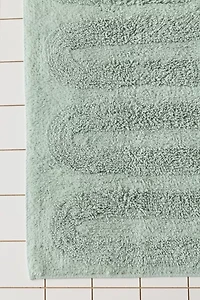 Looped Squiggle Runner Tufted Bath Mat