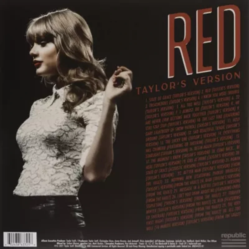 Taylor Swift - Red (Taylor's Version)  LP