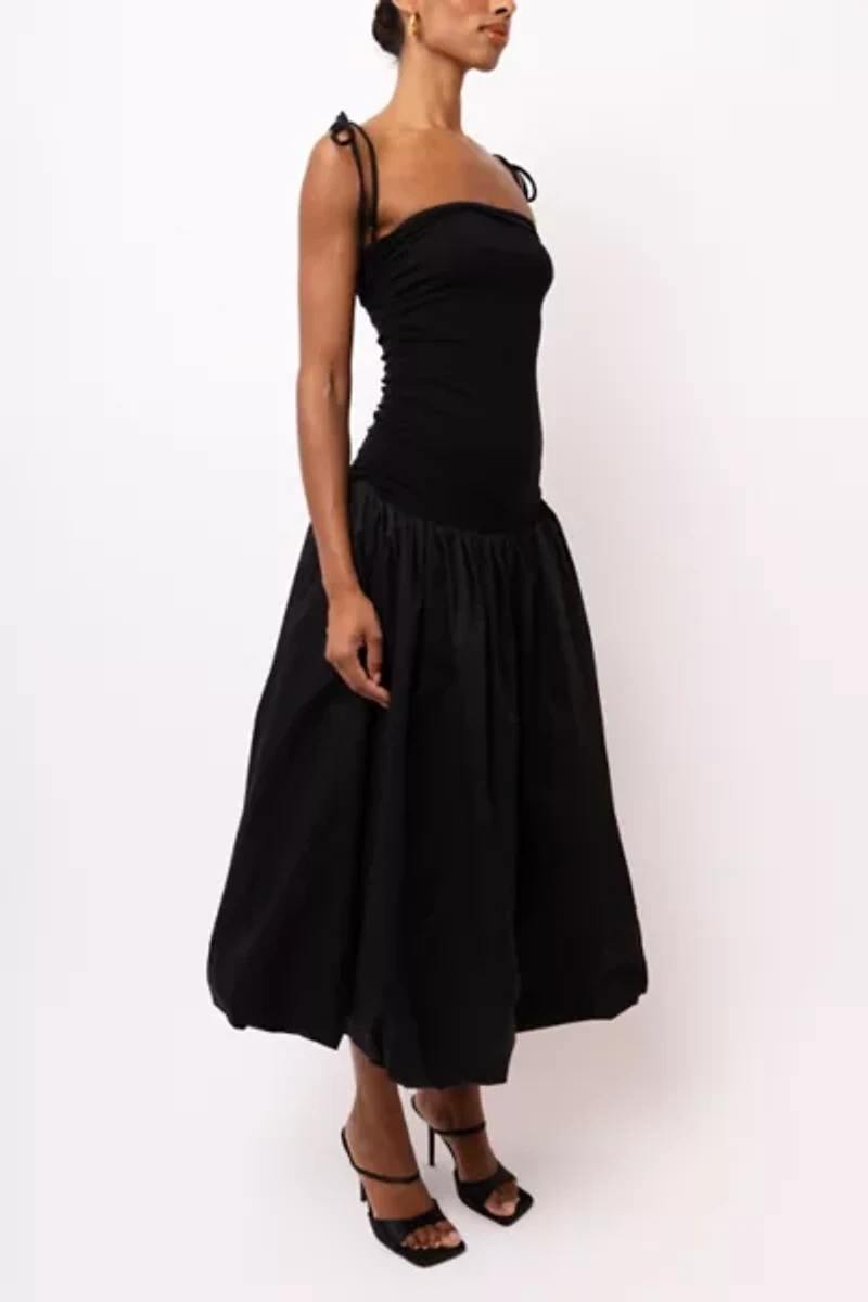 Amy Lynn Puffball Midi Dress