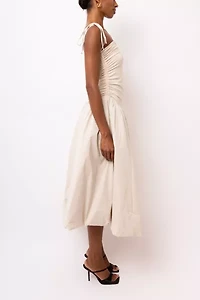 Amy Lynn Puffball Midi Dress