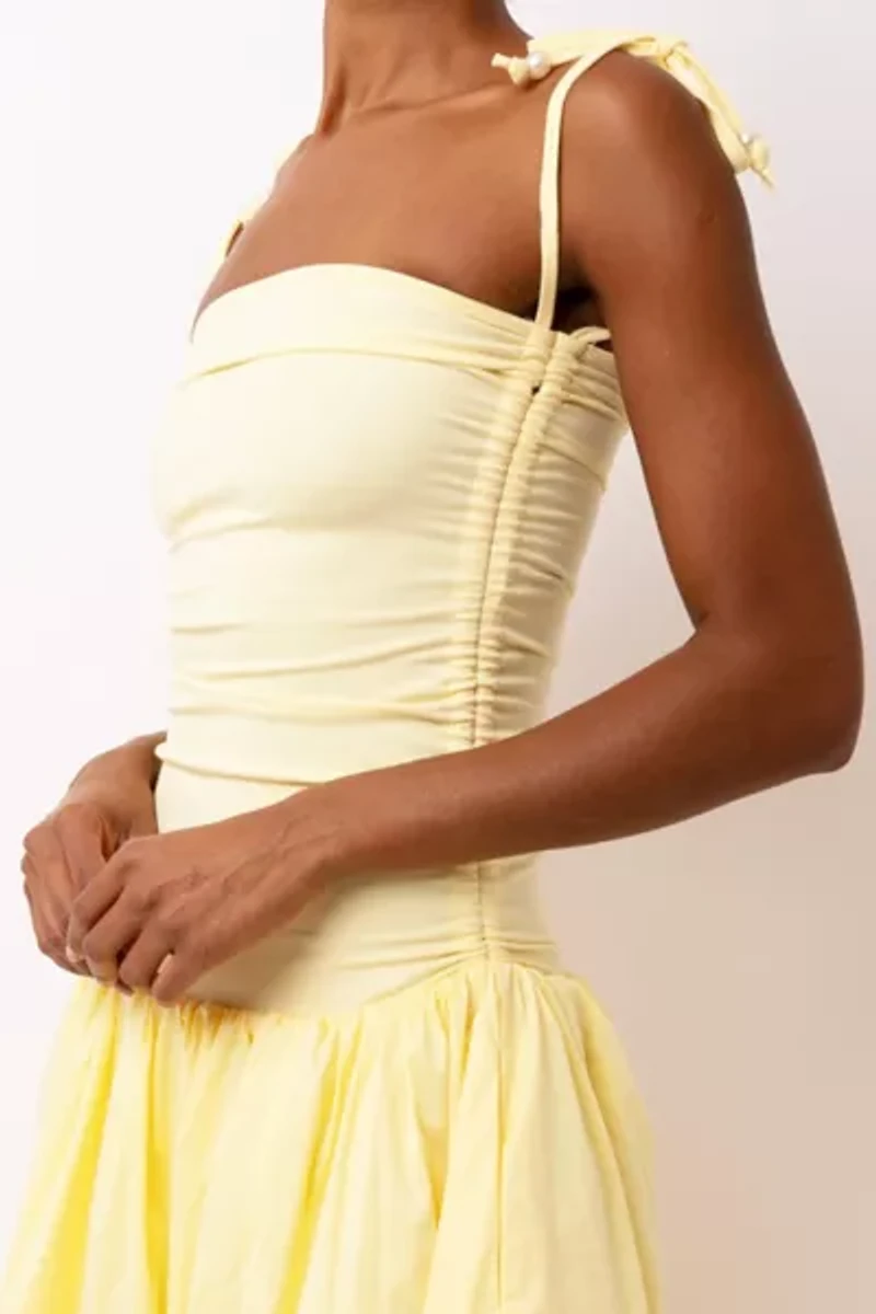 Amy Lynn Puffball Midi Dress