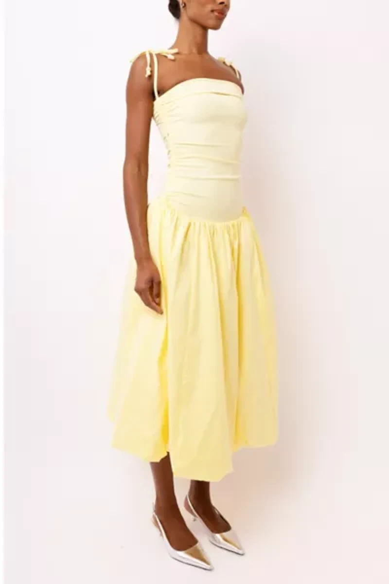 Amy Lynn Puffball Midi Dress