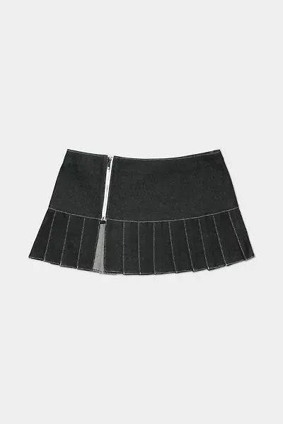 Mindblown Denim Star Skirt