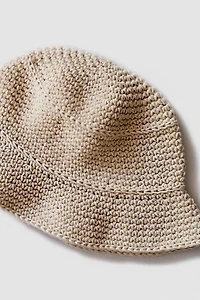 MARVES new york Crochet Bowery Bucket Hat