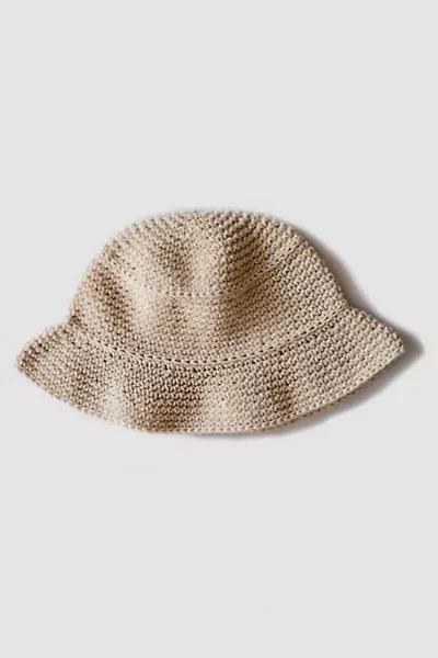 MARVES new york Crochet Bowery Bucket Hat