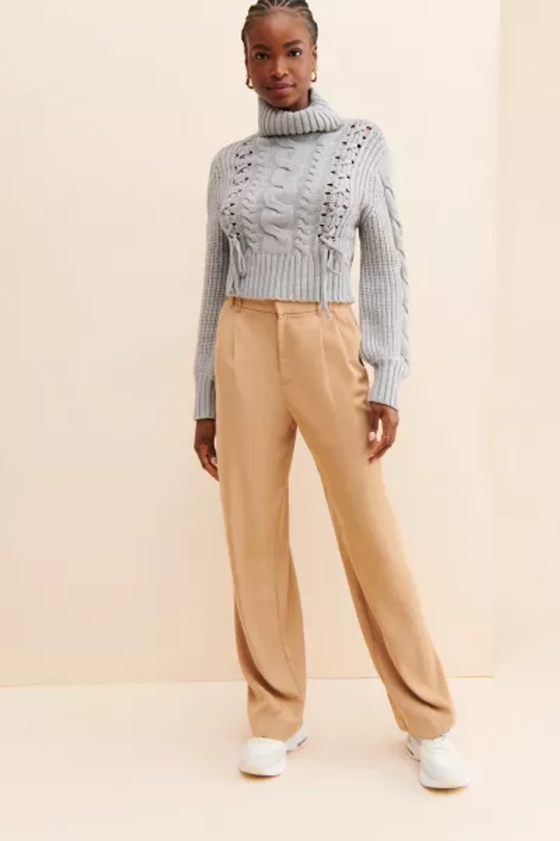 4SI3NNA Rocio Cable Knit Sweater
