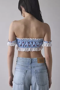 Out From Under Pin Up Picnic Off-The-Shoulder Top