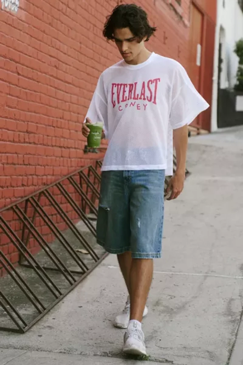 Coney Island Picnic X Everlast UO Exclusive Cropped Mesh Tee