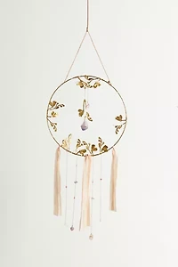 Ariana Ost Illuminated Floral Crystal Wall Hanging