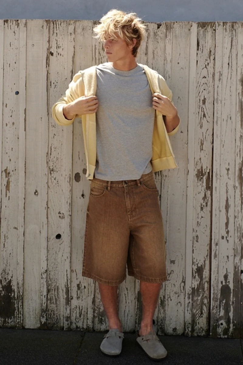 BDG Astro Baggy Washed Denim Jorts