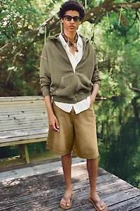 BDG Astro Baggy Washed Denim Jorts