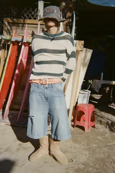 BDG Astro Baggy Washed Denim Jort