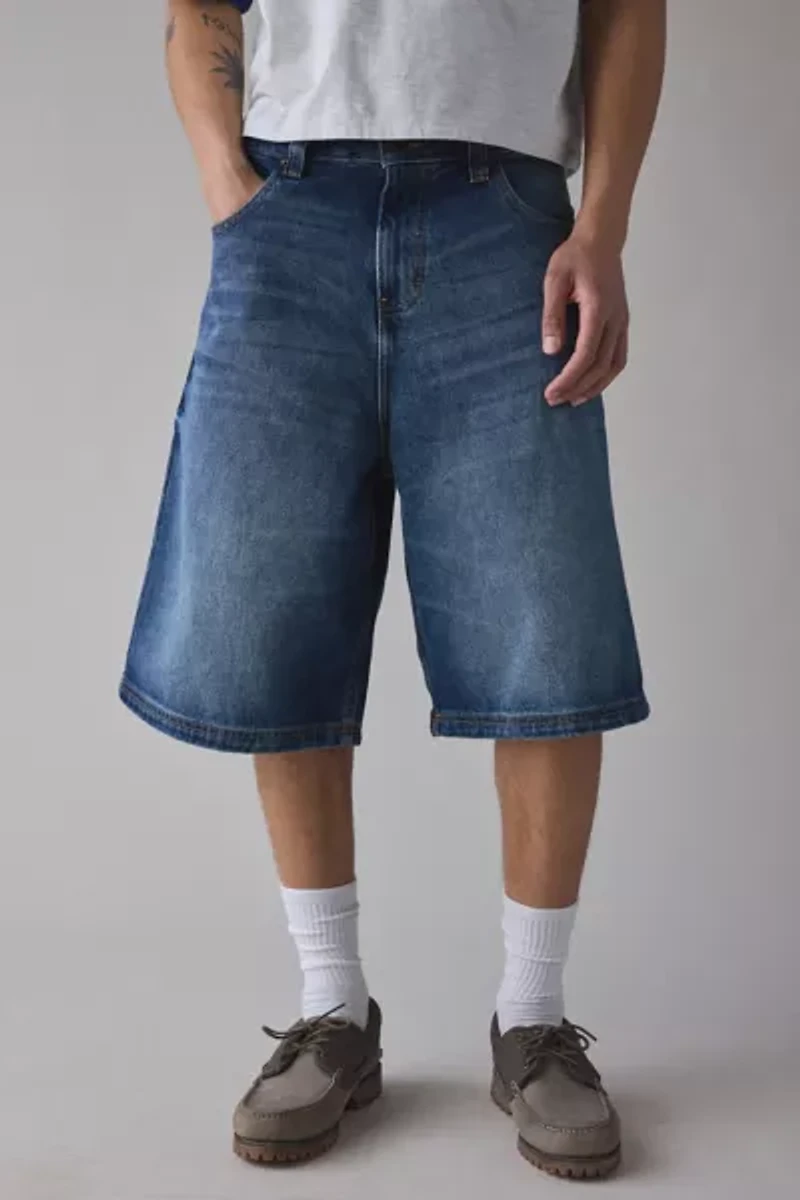 BDG Astro Baggy Washed Denim Jort