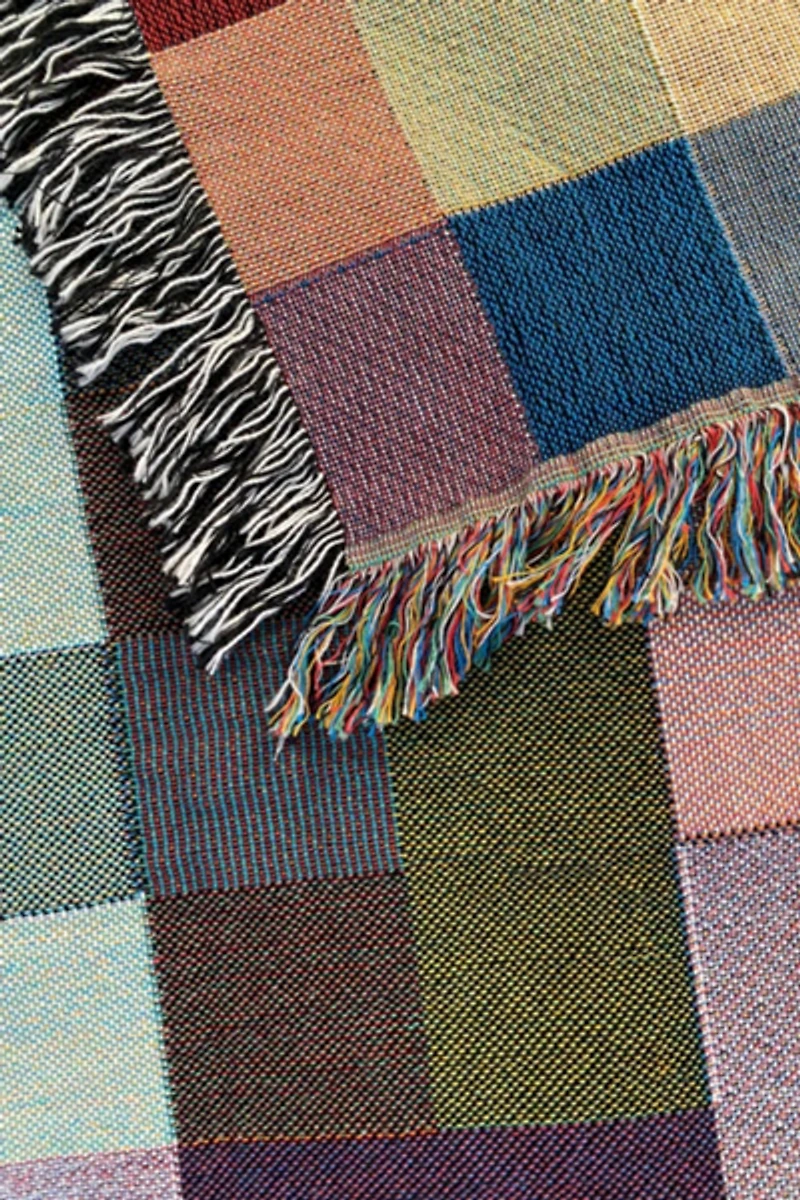 Clr Shop Farmhouse Woven Throw Blanket