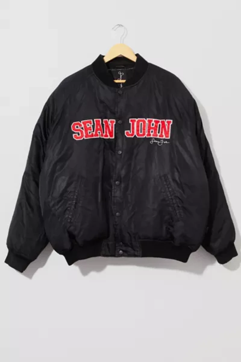 Vintage Y2K Sean Jean Spell Out Puffer Jacket