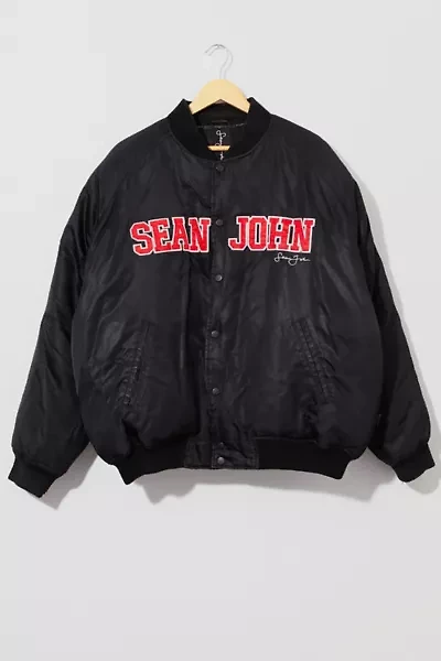 Vintage Y2K Sean Jean Spell Out Puffer Jacket