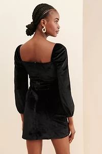 Glamorous Velvet Mini Dress