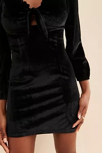 Glamorous Velvet Mini Dress