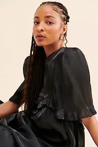 Sister Jane Barre Ruffle Midi Dress