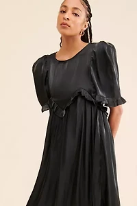 Sister Jane Barre Ruffle Midi Dress