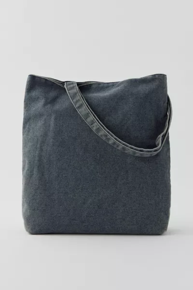 BDG Logo Washed Denim Tote Bag