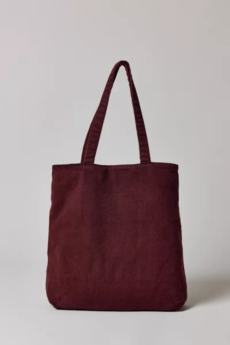 BDG Logo Washed Denim Tote Bag