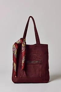 BDG Logo Washed Denim Tote Bag