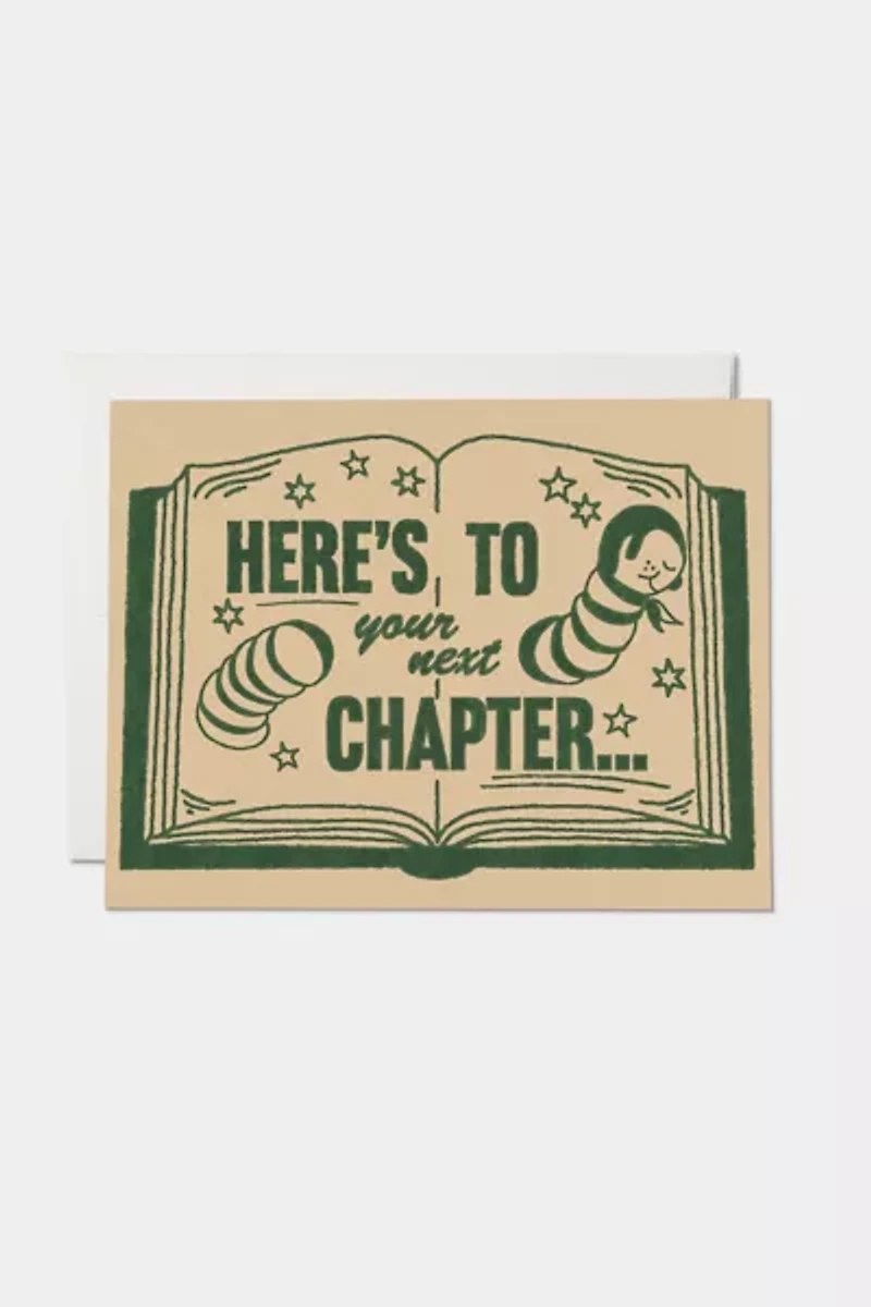 Red Cap Next Chapter Greeting Card