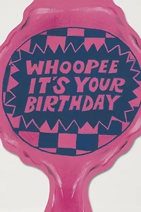 Red Cap  Whoopee Cushion Greeting Card