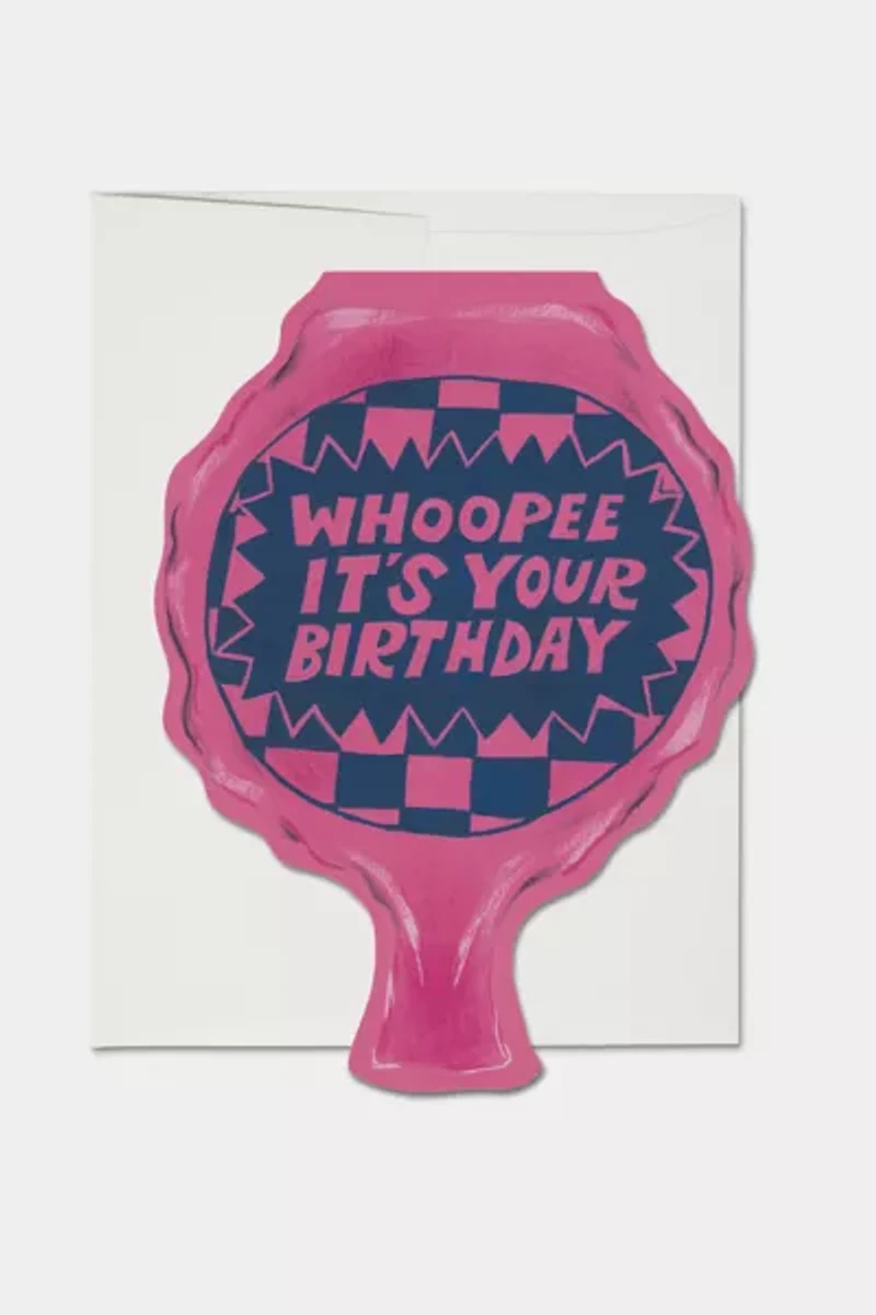 Red Cap Whoopee Cushion Greeting Card