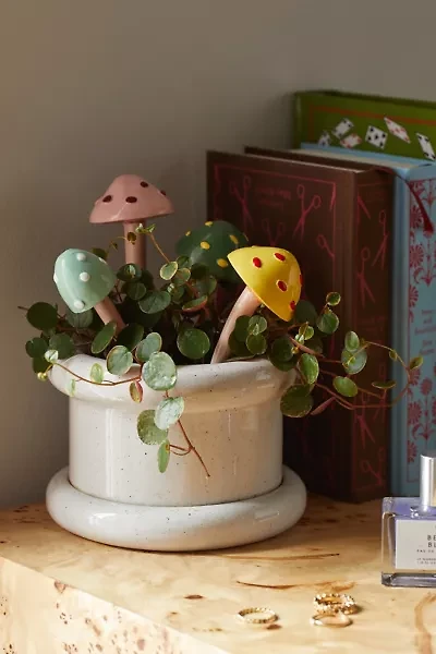 Mushroom Plant Marker Set