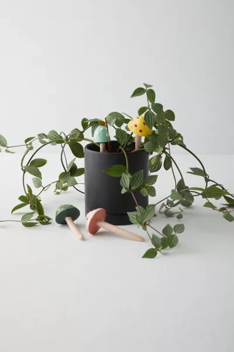 Mushroom Plant Marker Set