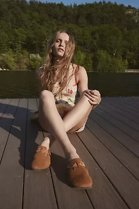 Birkenstock Women's Boston Braided Suede Clog