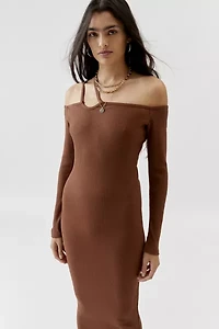 Oval Square Cleo Knit Maxi Dress