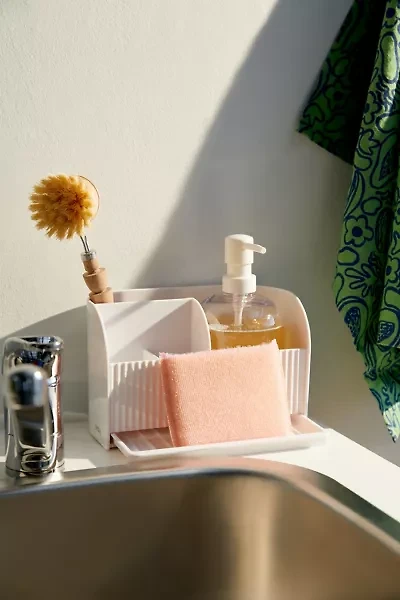 Sink Caddy & Soap Dispenser Set