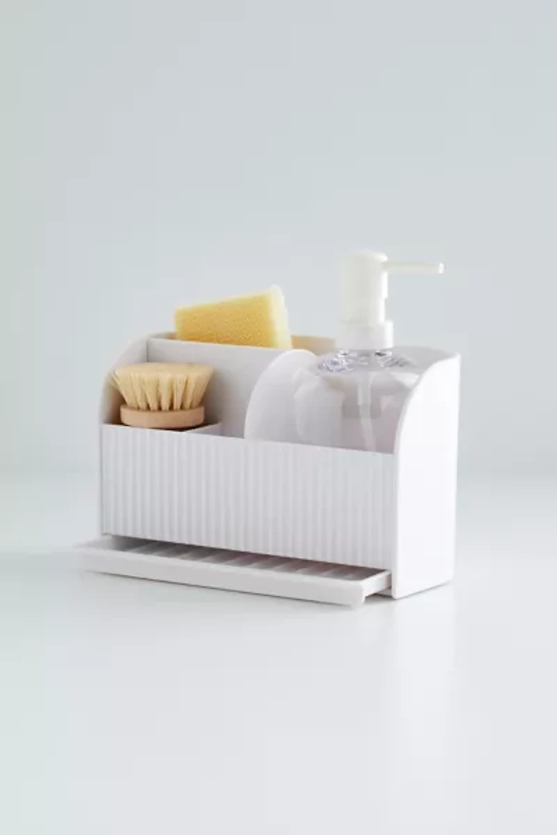 Sink Caddy & Soap Dispenser Set