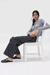BDG Charlie Gingham Low-Rise Wide-Leg Pant