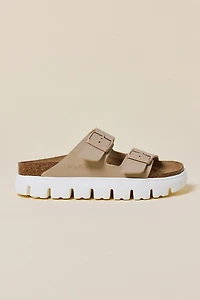 Birkenstock Women's Papillio Arizona Chunky Suede Sandals