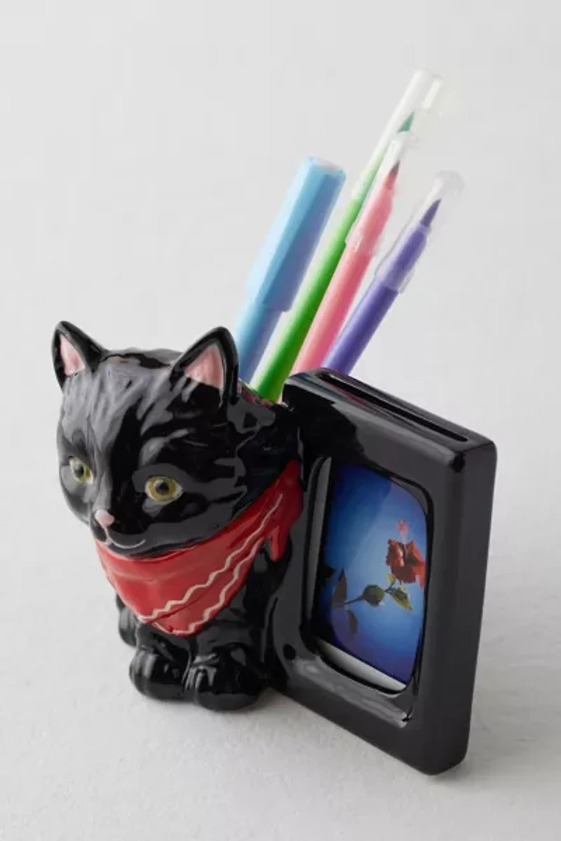 Cat INSTAX MINI Ceramic Picture Frame Vase