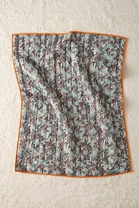 Jasmine Cotton Seed Stitch Quilted Throw Blanket