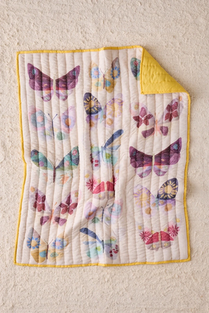 Jasmine Cotton Seed Stitch Quilted Throw Blanket