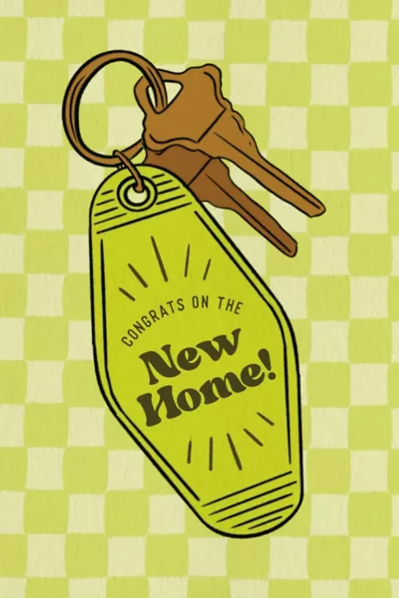 Boss Dotty New Home Congrats Greeting Card