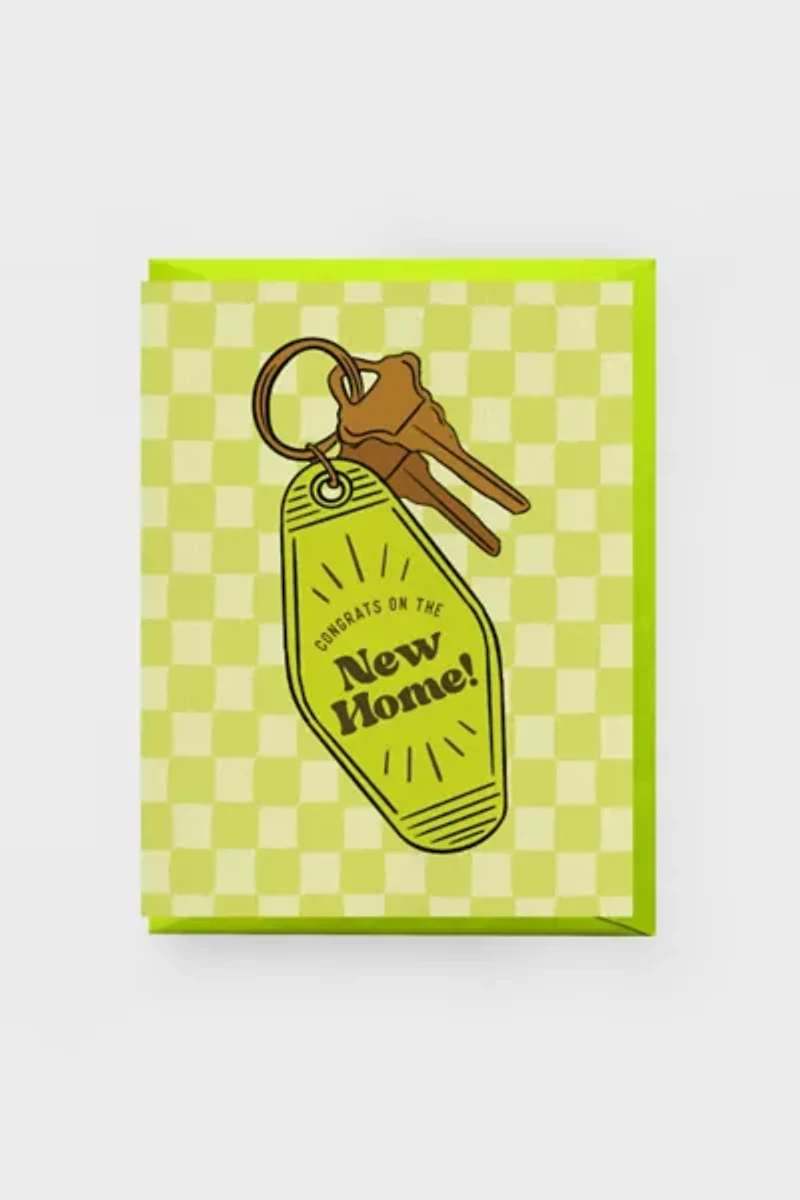 Boss Dotty New Home Congrats Greeting Card
