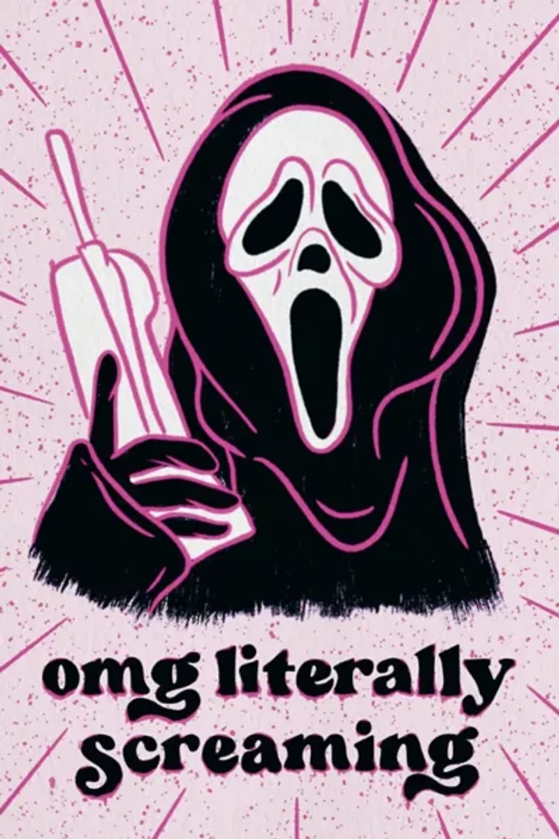 Boss Dotty Literally Screaming Greeting Card
