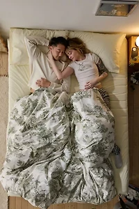 Frog Toile Duvet Cover Set